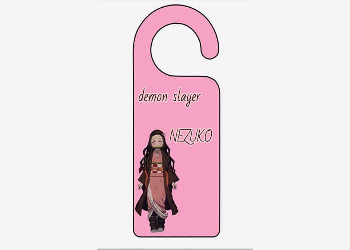 Personalized Bookmarks with Nezuko Images