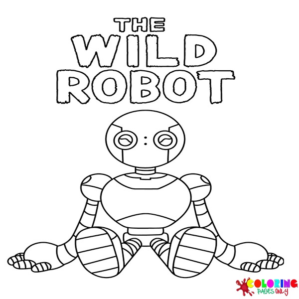 The Wild Robot Coloring Pages