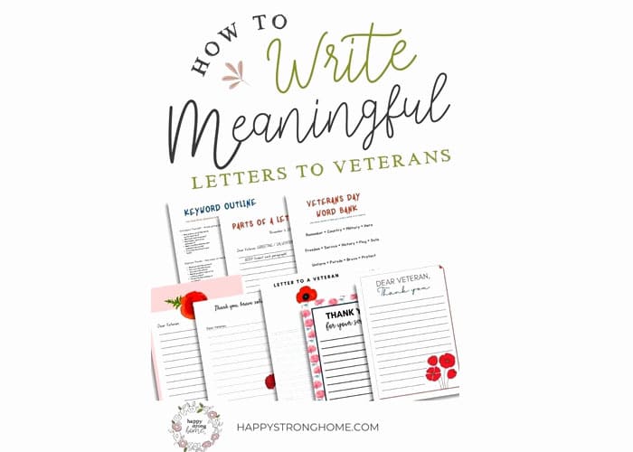 Writing Journals and Letters with Veterans Day