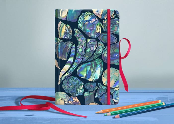 Abalone Notebook Covers