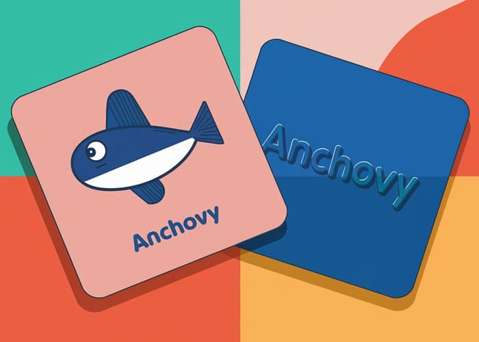 Anchovy Educational Flashcards