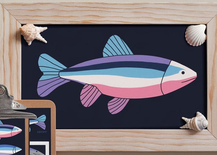 Anchovy Marine Wall Art