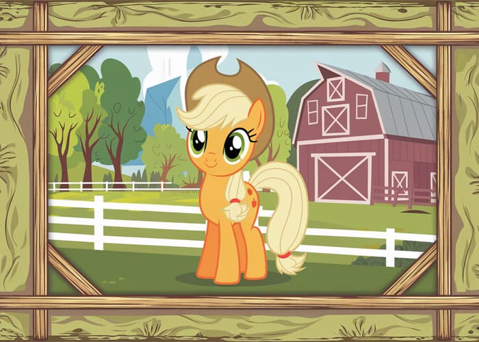 Applejack Photo Frame