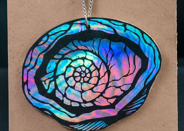 Artistic Abalone Pendants