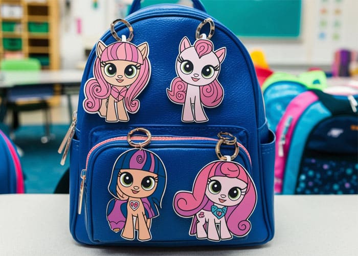 Backpack Charms with Cutie Mark Crew Images