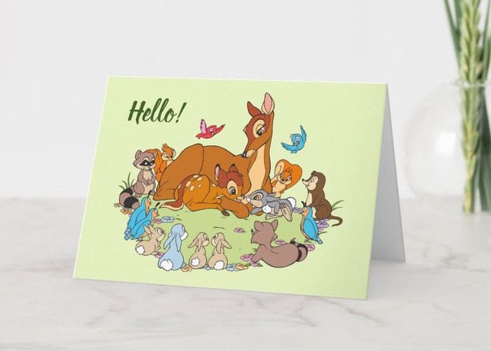 Bambi Greeting Cards