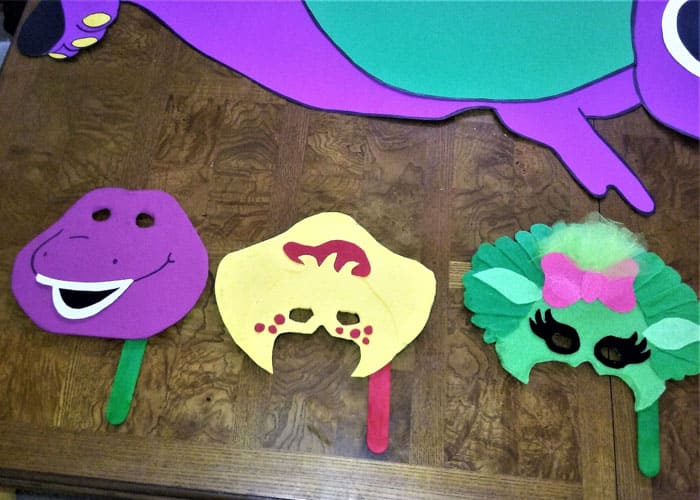 Barney and Friends Masks