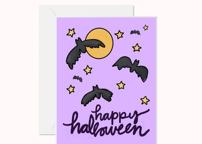 Bat-Themed Greeting Cards