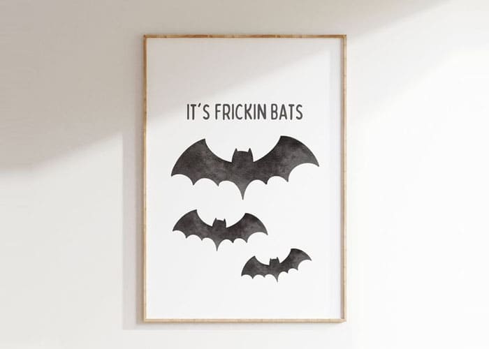 Batty Wall Art Collage