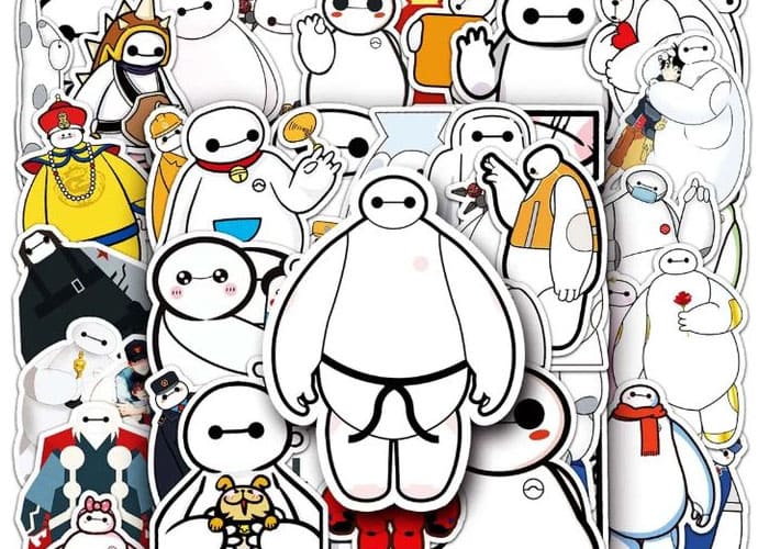 Baymax Collage Poster