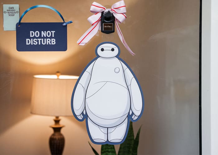 Baymax Door Hanger