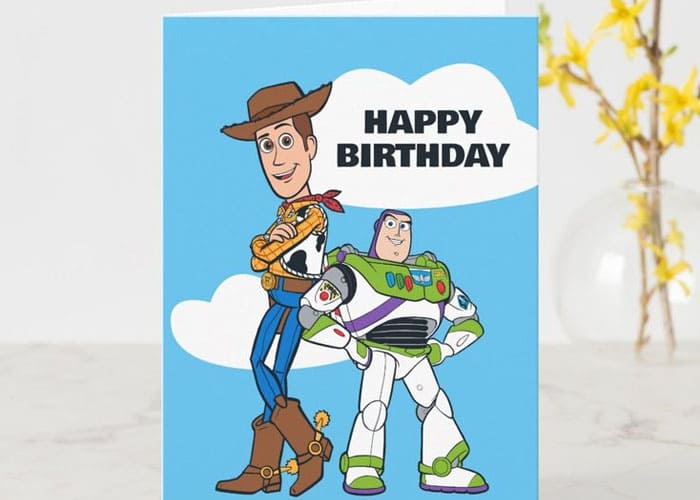 Create Buzz Lightyear Greeting Cards