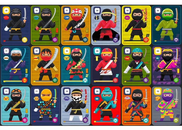 Create Ninja Trading Cards