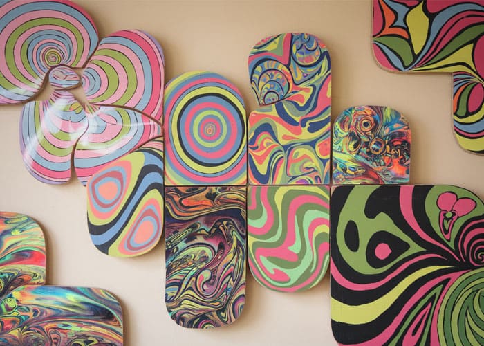 Create Psychedelic Wall Decor