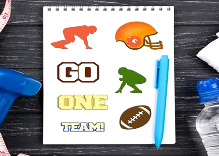 Create Super Bowl Stickers