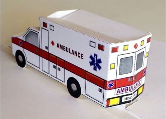 Create a 3D Ambulance Model