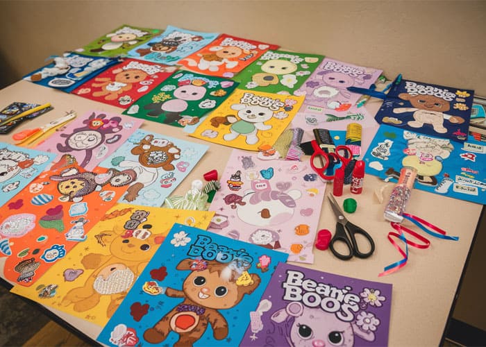 Creating Cute Beanie Boos Greeting Cards