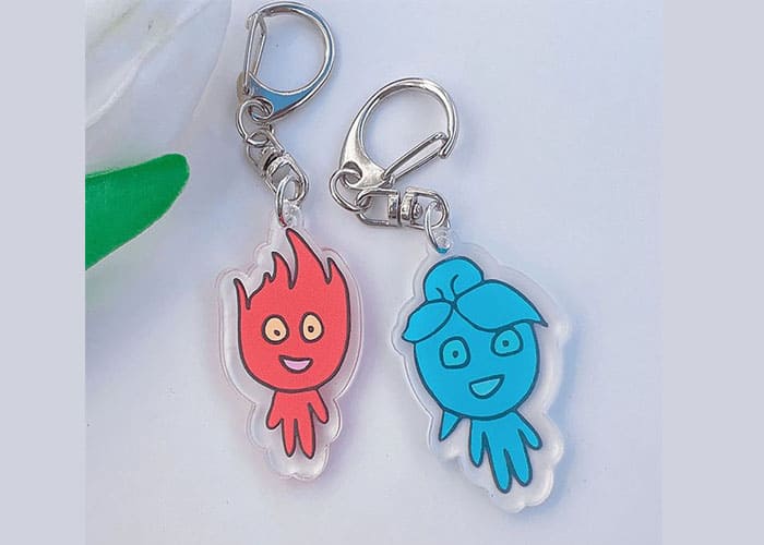 Creating Elemental Keychains