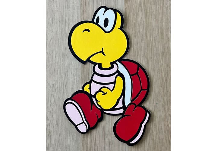 Creating Koopa Troopa stickers