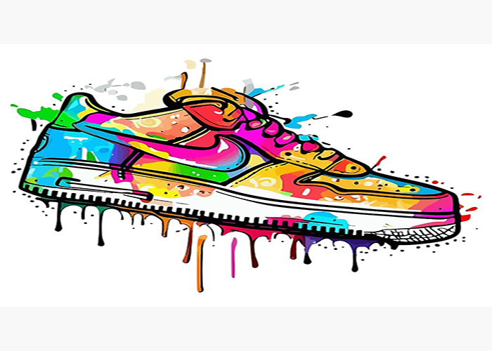 Creating Rainbow Sneakers