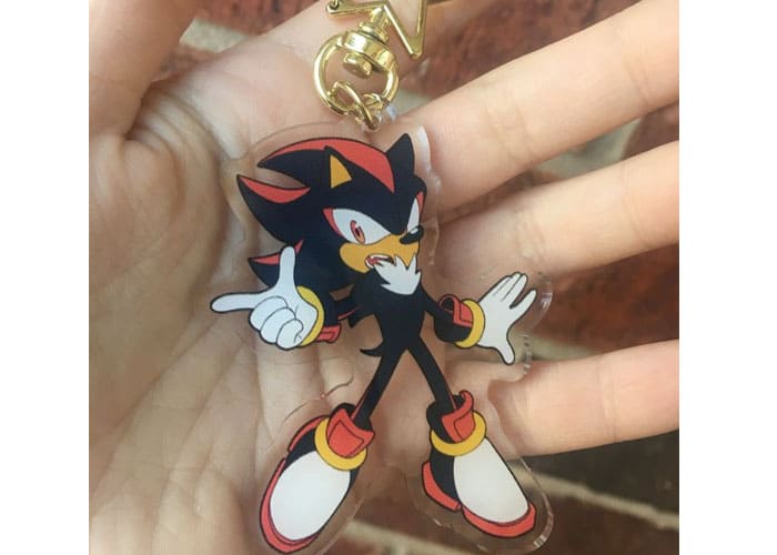 Creating a Shadow the Hedgehog Keychain 