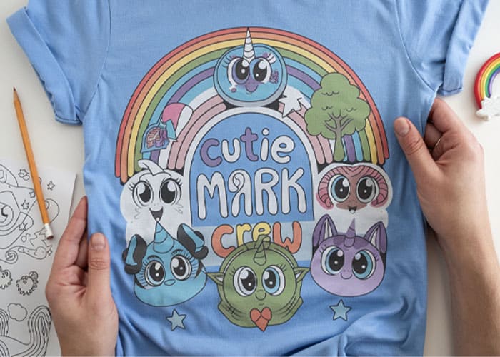 Custom T-Shirts with Cutie Mark Crew images