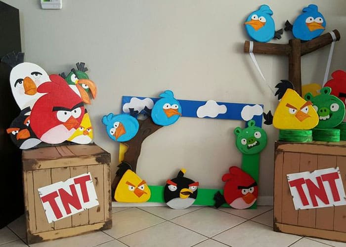 DIY Angry Birds Theater