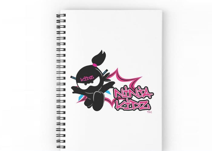 Decorate Ninja Notebooks 