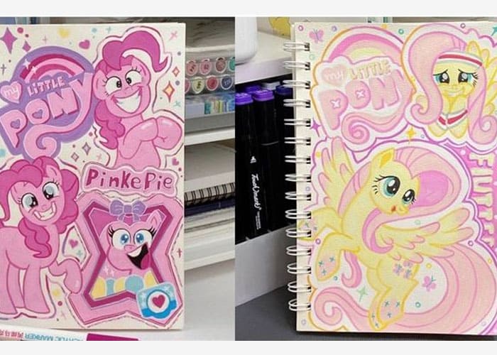 Decorate Notebooks with Applejack