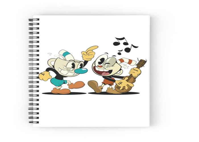 Decorating Your Cuphead Notebooks