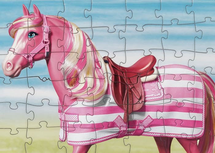 Design a Barbie Horse Puzzle