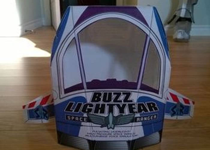 Make a Buzz Lightyear Toy Box