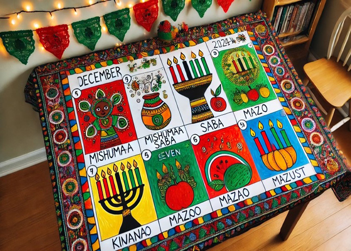 Make A Kwanzaa Calendar