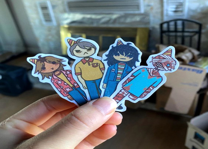 Making Mouthwashing Game Character Stickers