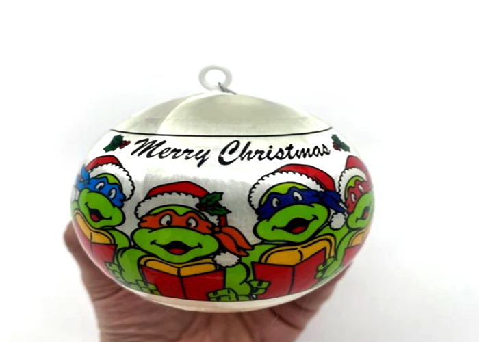 Making Ninja Turtles Christmas Ornaments