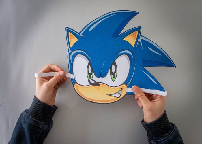 Making a Shin Sonic Mask