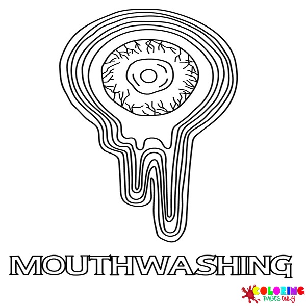 Mouthwashing Game Coloring Pages