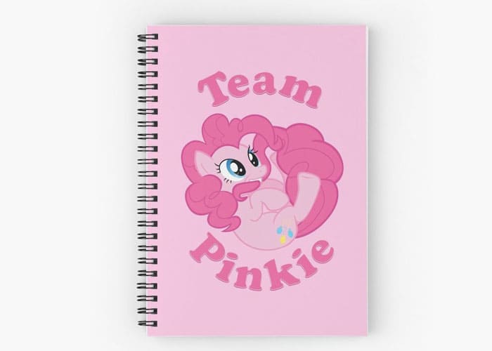 Pinkie Pie Notebook Decoration