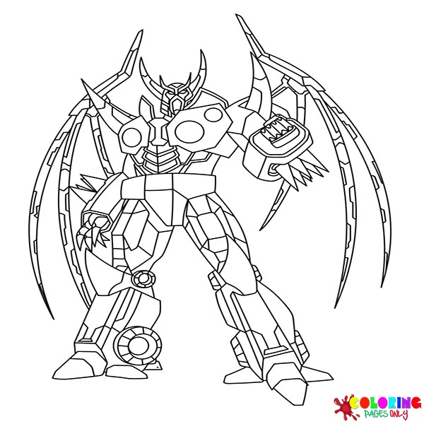 Unicron Coloring Pages