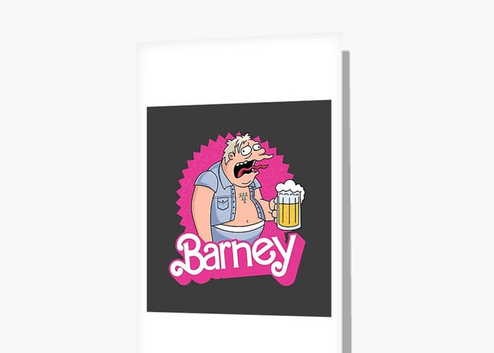 Unique Barney Greeting Cards