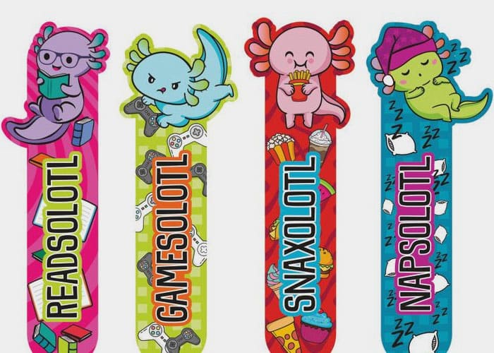 Axolotl Bookmarks