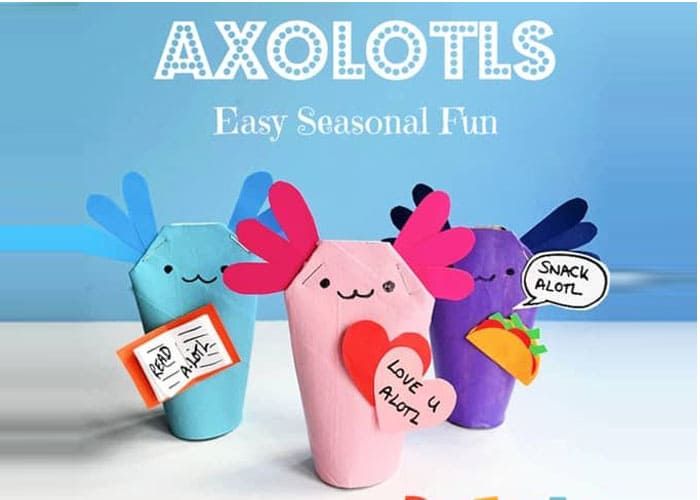 Axolotl Candle Craft