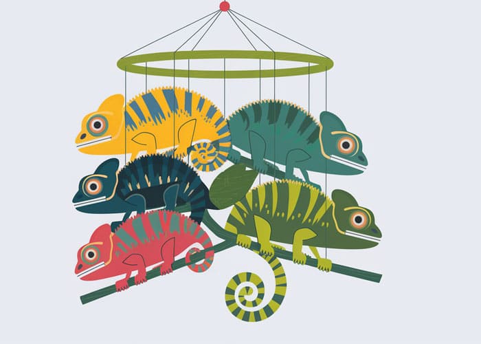 Chameleon Mobiles