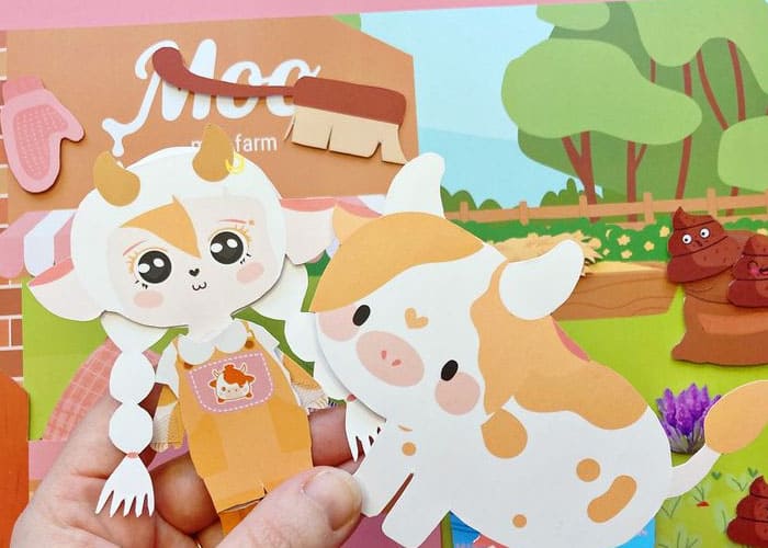 Cozy Buddies Paper Puppets