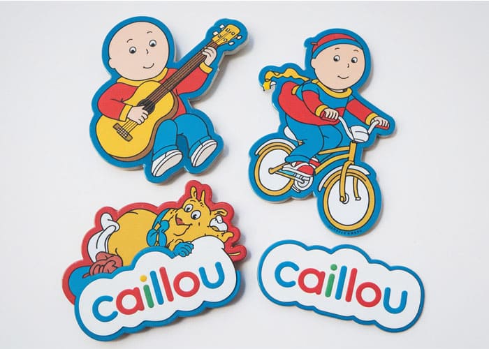 Create Caillou-Themed Magnets