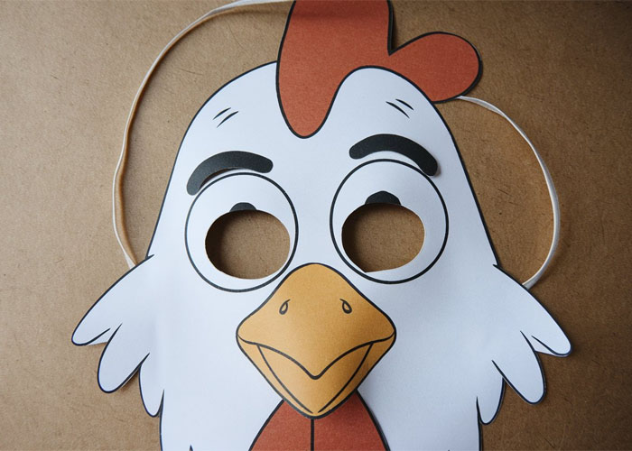 Create a Chicken Mask