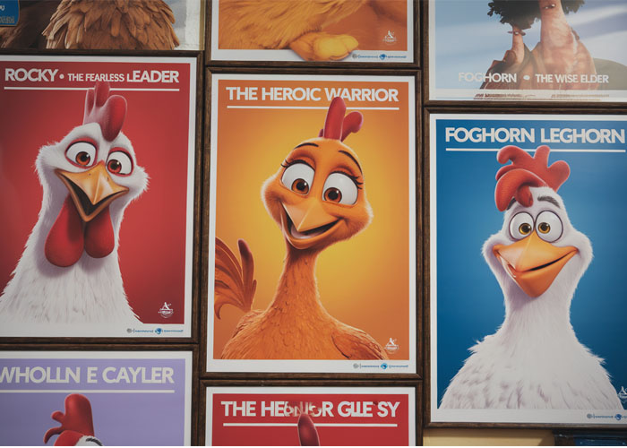 Create a Chicken Run Poster Collection