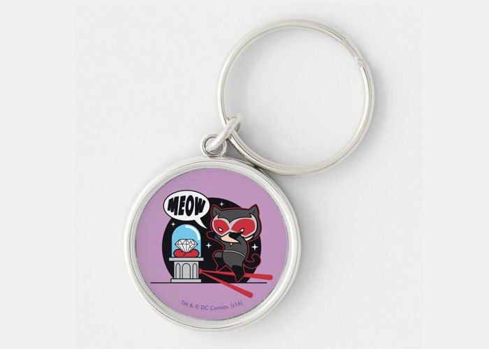 Creating an Adorable Keychain with Catwoman images