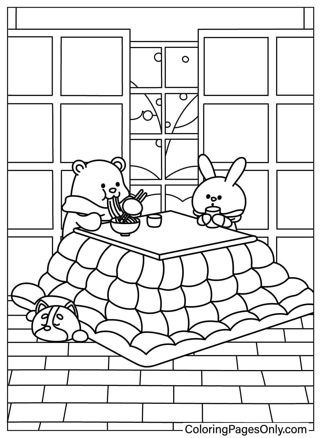 20 Cozy Routine Coloring Pages Free Printable PDF Online Coloring 20 Cozy Routine Coloring Pages Free Printable PDF Online Coloring