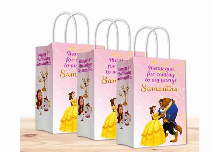 Meaningful Gift Bags with Beauty and The Beast images